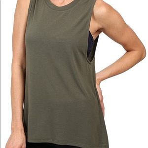 Alo Yoga High Low Muscle Tank